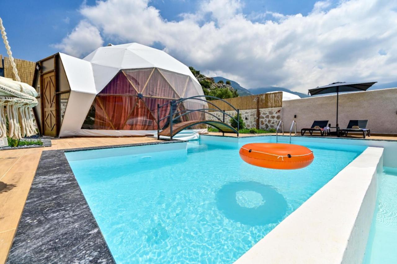 קס Kalkan Dome Suites & Deluxe Hotel מראה חיצוני תמונה