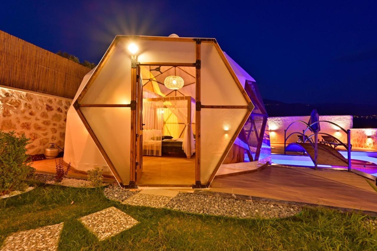קס Kalkan Dome Suites & Deluxe Hotel מראה חיצוני תמונה