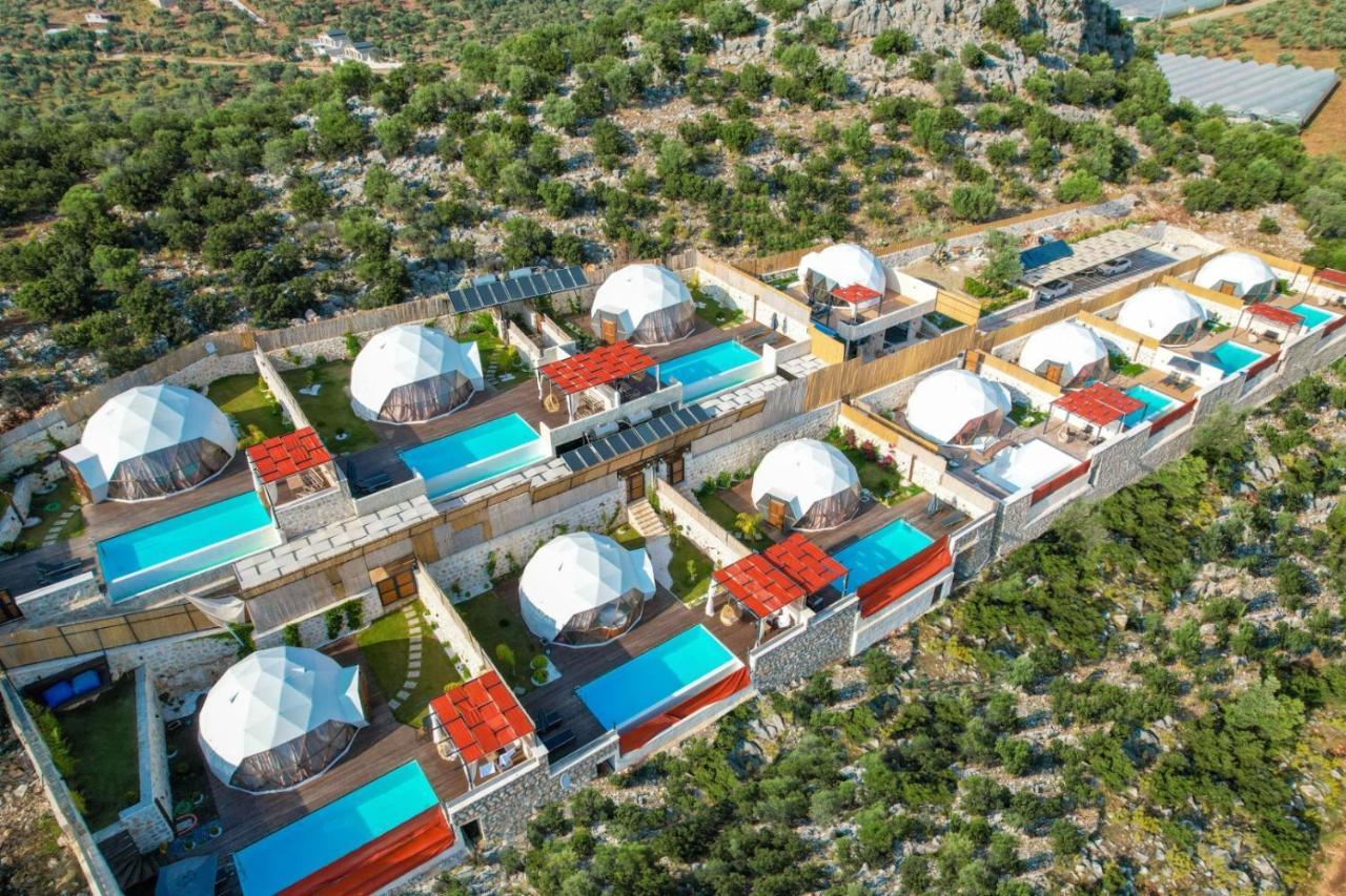 קס Kalkan Dome Suites & Deluxe Hotel מראה חיצוני תמונה
