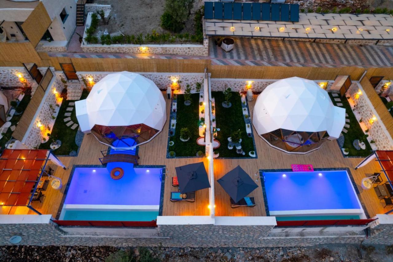 קס Kalkan Dome Suites & Deluxe Hotel מראה חיצוני תמונה