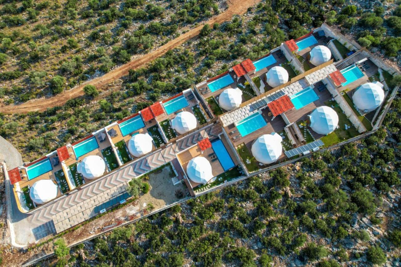 קס Kalkan Dome Suites & Deluxe Hotel מראה חיצוני תמונה