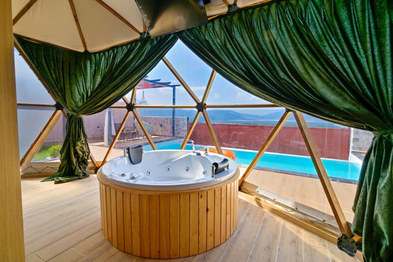 קס Kalkan Dome Suites & Deluxe Hotel מראה חיצוני תמונה