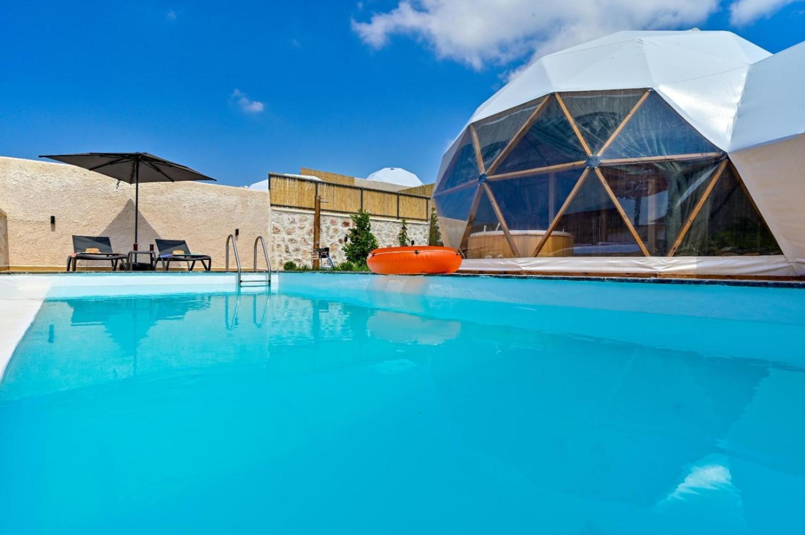 קס Kalkan Dome Suites & Deluxe Hotel מראה חיצוני תמונה