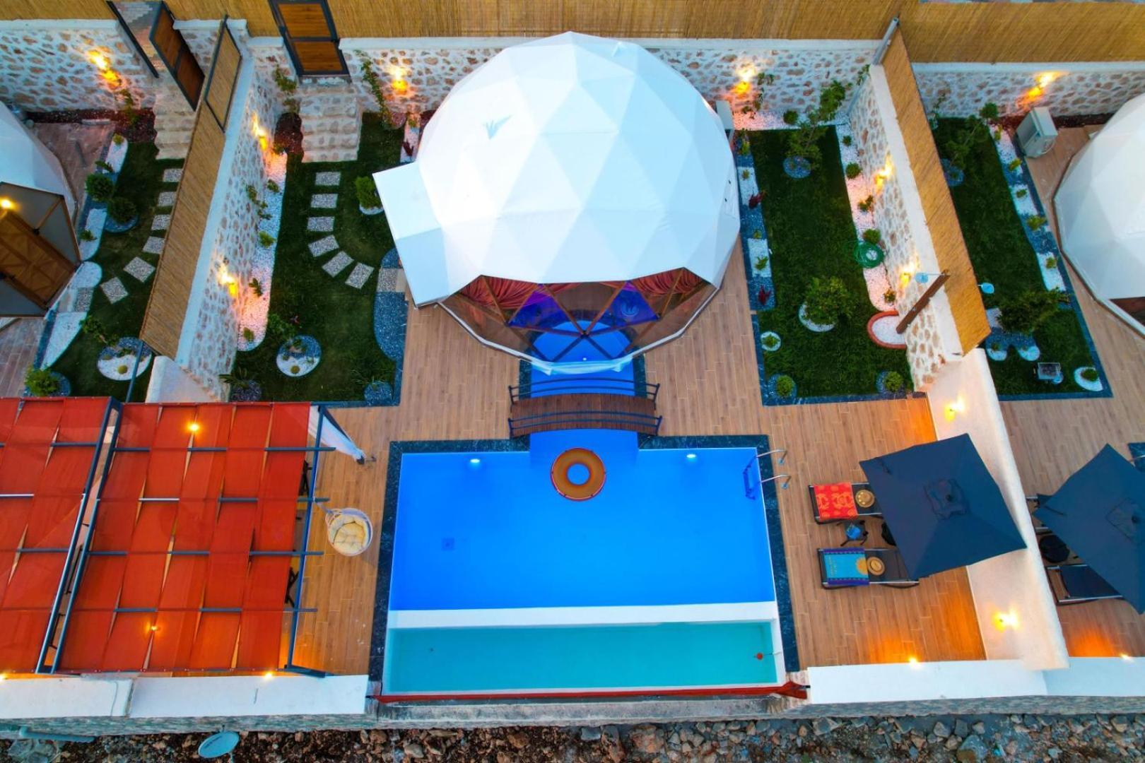 קס Kalkan Dome Suites & Deluxe Hotel מראה חיצוני תמונה