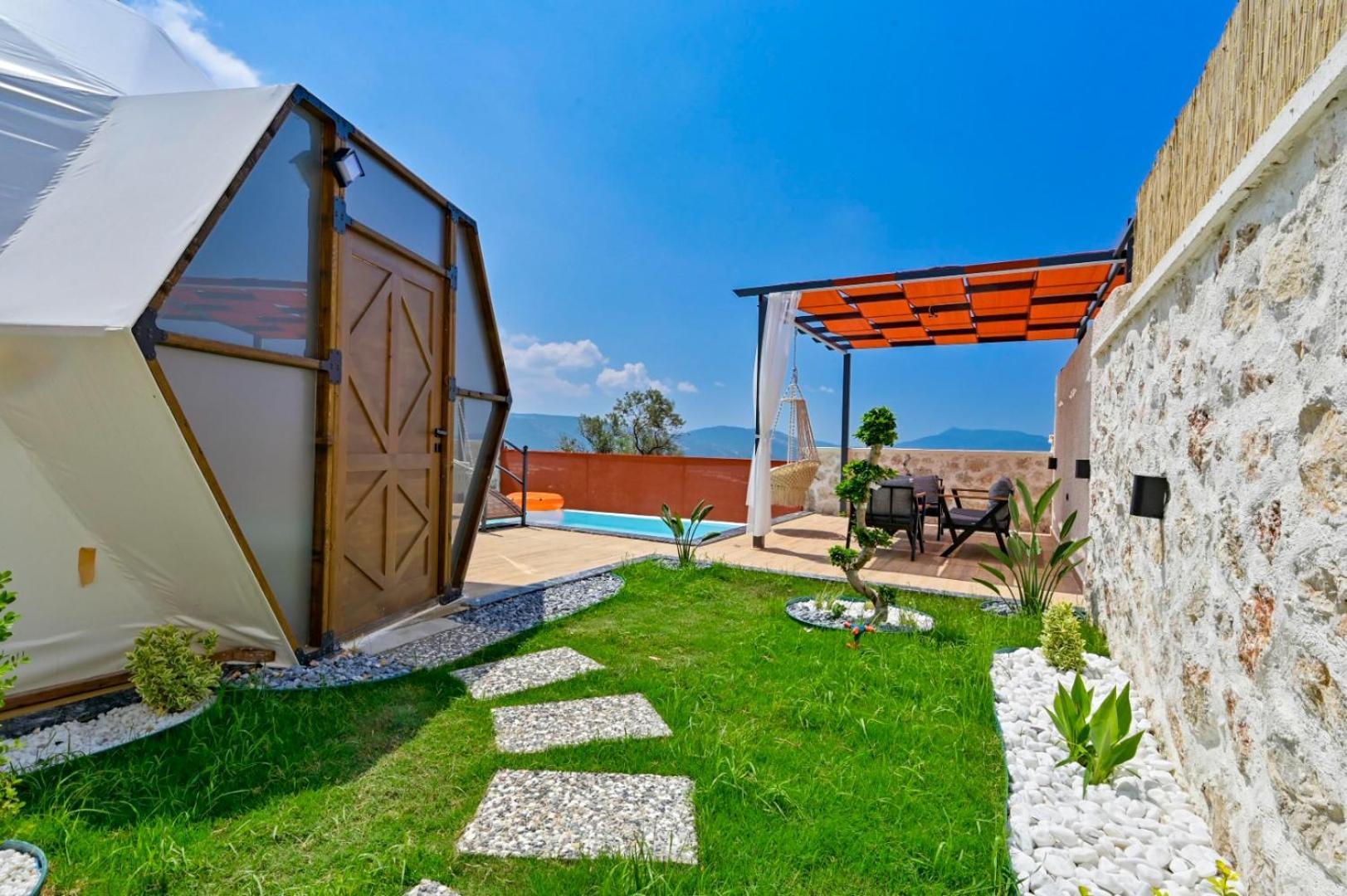 קס Kalkan Dome Suites & Deluxe Hotel מראה חיצוני תמונה